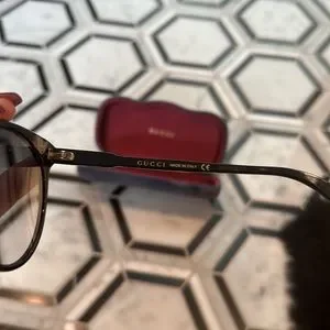 Gucci sunglasses gg0488s 54mm wide. Like new condition! AUTHENTIC Sunglasses Gucci GG 0488 S- 002, Havana / Brown / Havana, 54  main image 4